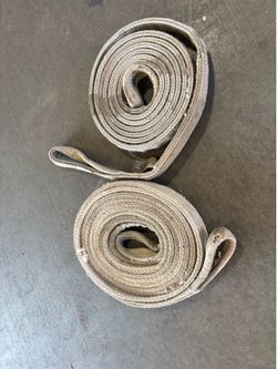 Heavy Duty Canvas Tow Straps