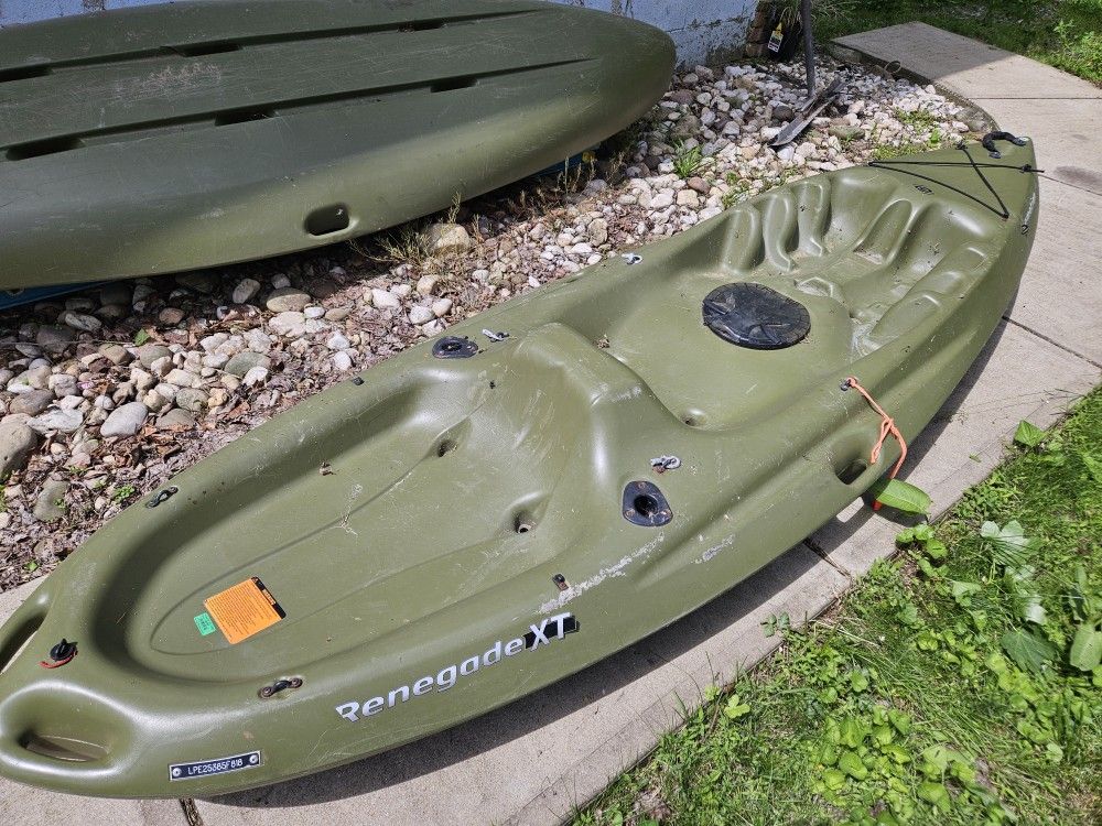 Two 10 Foot Kayaks