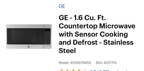 GE Microwave with issues