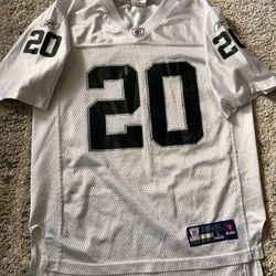 Vintage Reebok Oakland Raiders Darren McFadden Jersey Size 14-16 Large Youth, Not Bo Jackson, Lynch, Adams, Rice