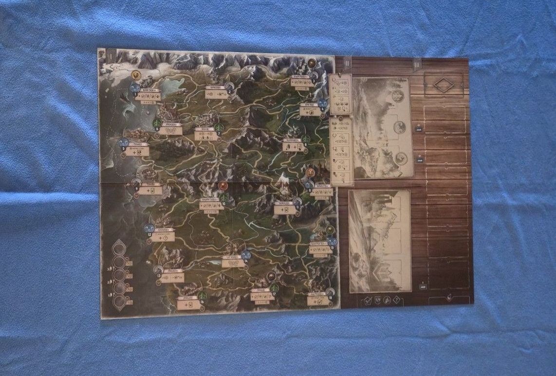 NEW The Witcher Old World (Game Board ONLY)