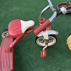 radio flyer tricycle & Bicycle 