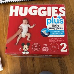 Huggies Diapers Size 2 Plus 