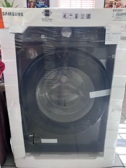 4.5 cu. ft. High-Efficiency Front Load Washer in Brushed Black