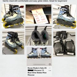 Skates In-line By Roces Women’s Size 7 1/2