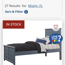 Bedroom Set Dresser - Headboard - Trundle