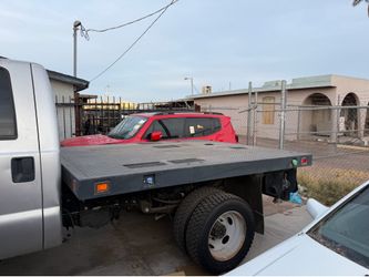 Used Steel Diamond Plated Flat Bed 11Ft