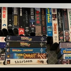 VHS & DVD movies