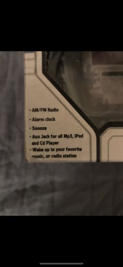Star Wars Alarm Clock/Radio
