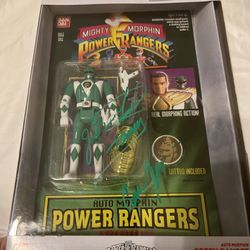 2018 Bandai Mmpr Lightning Collection Auto Morphin Tommy Sign By JDF
