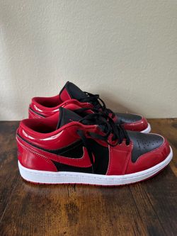 Jordan 1 Low Patent Varsity Size 11.5 Men’s