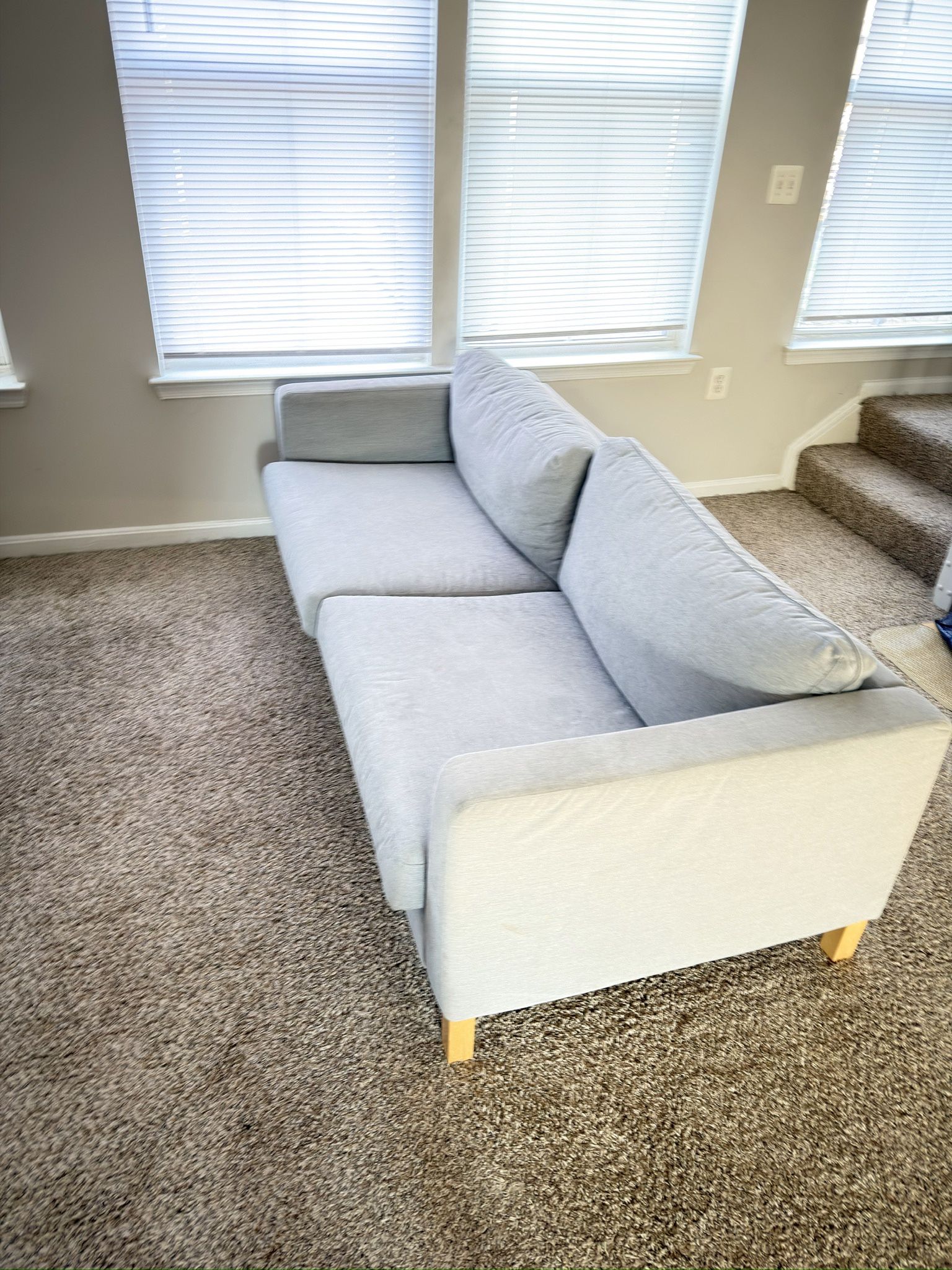 IKEA Sofa/Couch with Wood Legs