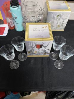 Glass Full 4 Cup Set 