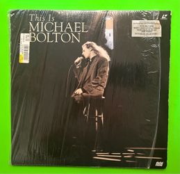 Michael Bolton live laserdisc