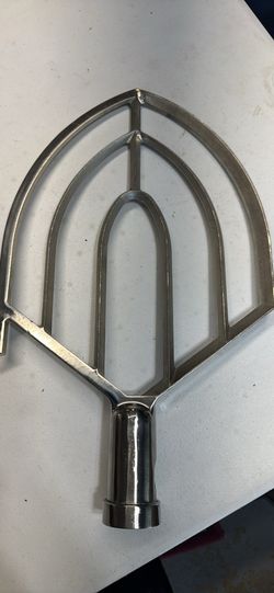 A new Aluminum  Commercial Flat Beater for 20 /30 Quart Mixing Bowls,