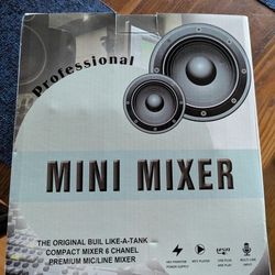 6 Channel Mini Mixer