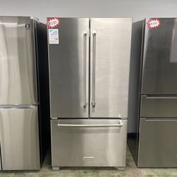 Kitchen Aid French Door Refrigerator Stainless Steel DE