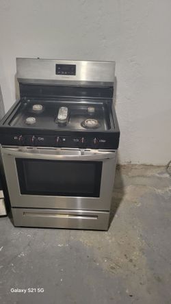 Stainless Steel stove fridigaire