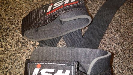 Brand new weight lifting wrist straps Velcro wrist strap for better grip