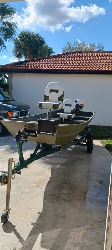 14 Ft Duracraft Jon Boat