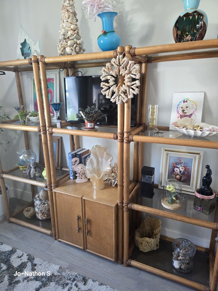 Bamboo Bookcase