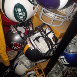 National Football League NFL Mini Helmets Have Most Teams Only $40 Each Pick Up In Huntington Beach For Your Collection Or Man Cave 