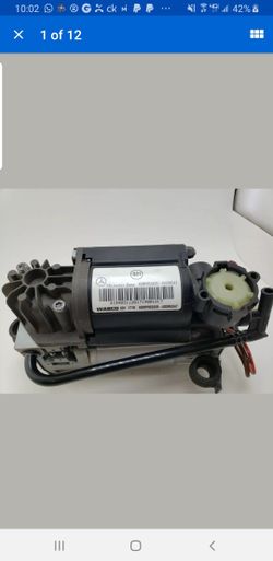 S500 S430 S600 S55 W220 AIR COMPRESSOR FOR SUSPENSION