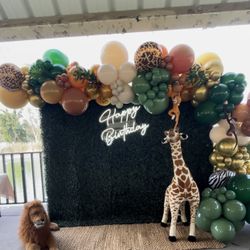 safari theme backdrop