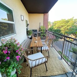 Outdoor Furniture Set (table, chairs, bench)