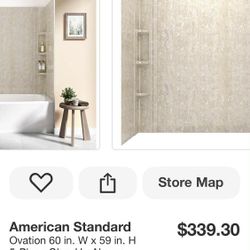 NEW IN BOX SHOWER WALL FOR BATHTUB 🛀 