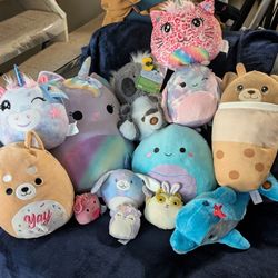 $70 OBO Squishmellows And Other Stuff Animals 