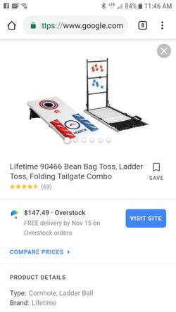 Brand new in box portable game table