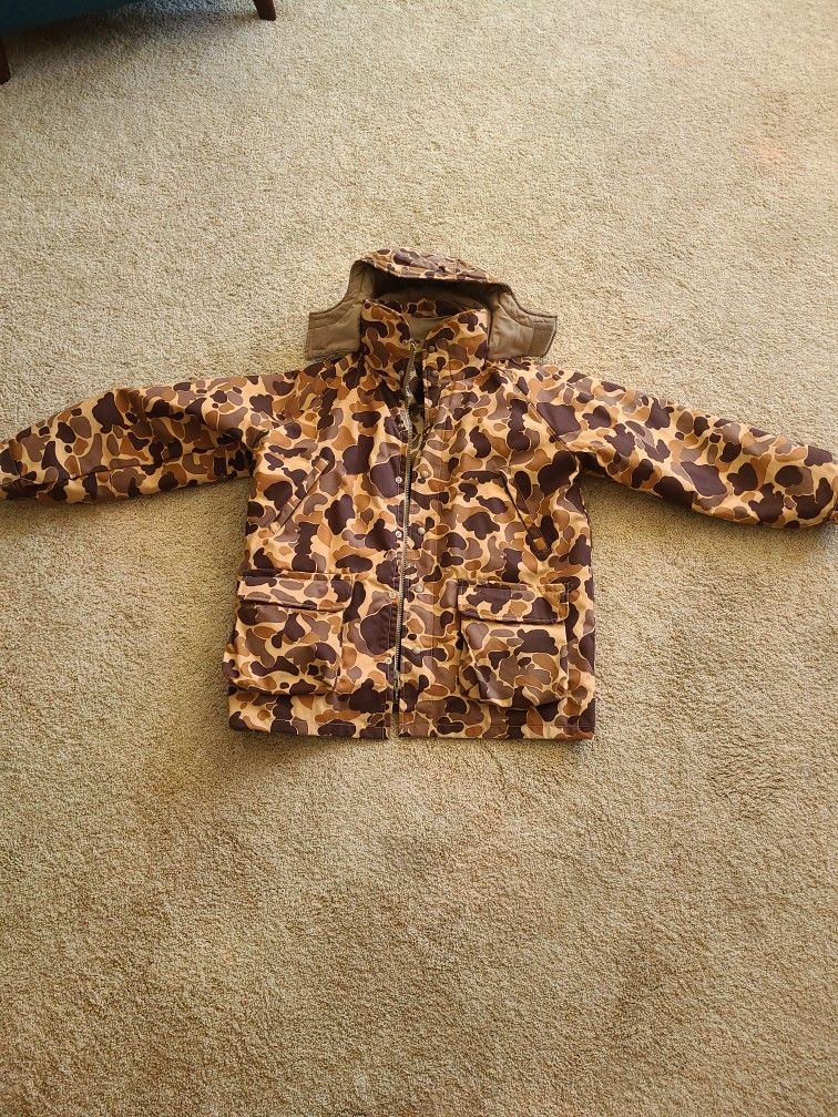Jacket , Brown Camouflage 