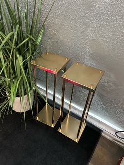 Gold Flower Stands