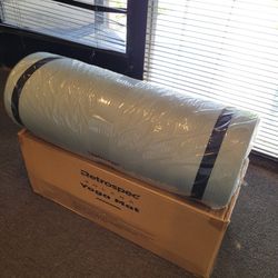 NEW MINT GREEN RETROSPEC SOLANA 1" THICK YOGA MAT