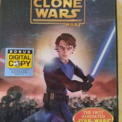 Star Wars The Clone Wars DVD 