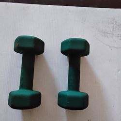  Set Of Dumbells 8 Pounds 