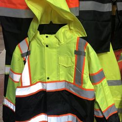 Visibility Rain Jacket 
