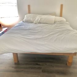 Handmade Bed Frame. Fits queen, king, or cal king