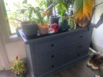 Real wood dresser.