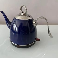 NEW Chantal Mia Electric Kettle, Cobalt Blue