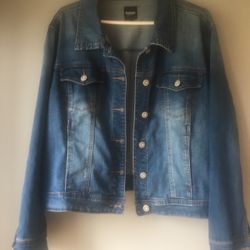 Kenzie Streach Jean Jacket 1x Ladies 