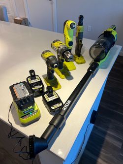 RYOBI 18V TOOL BUNDLE – 2 BRAND NEW BATTERIES