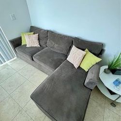 Sectional Sofa + Coffee Tables