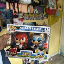 Knuckles And Rouge Funko Pop 