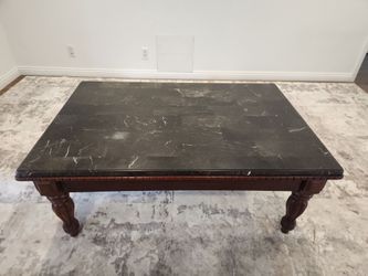 Marble coffee table