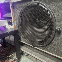 Bagend 18" Bass Speaker In Homemade Cabinet