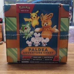 Pokemon TCG Paldea Adventure Chest