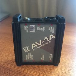 Pro Co AV1A Audio-Visual Passive DI Box