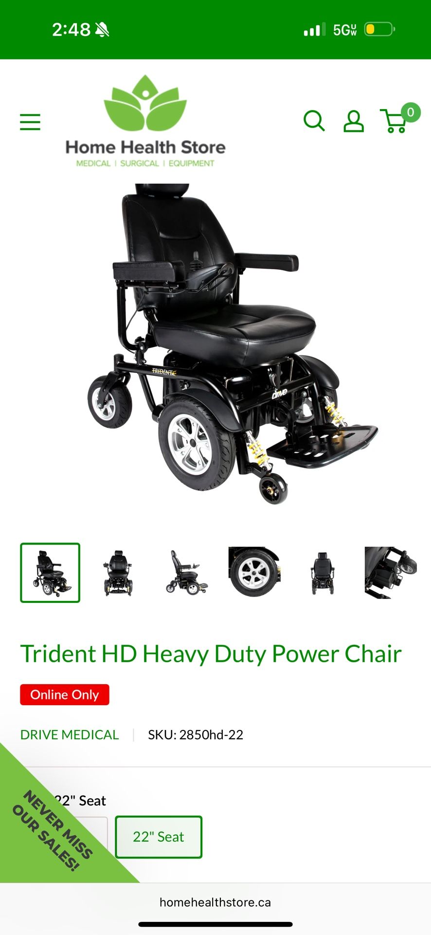 Trident mobility chair - premium Chair -- Nice !